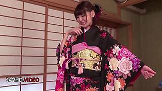 Kimono-Clad Japanese Milf Craves Deep Creampie Thrill