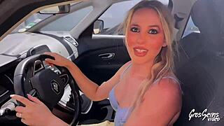 Maya Belle's Big Tits Blonde Milf Loves Wild French Fuck