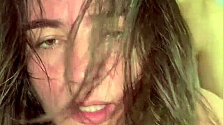 mature colombian mommy lingerie begs young cock creampie