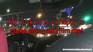 Gloryhole date night with my cuckold hubby... experienced helenaprice swallows bbc loads!