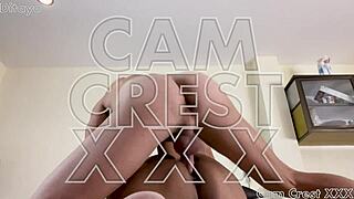 cam crest fucks ditaya's thong pussy while ass worship happens