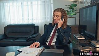 thick bbw office sluts sarah arabic and karla lane share the boss cock