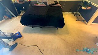 Vacuuming Bedroom Thoroughly