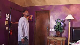 big boob cougar catches teen with bbc joins rough ffm 3some riding doggystyle