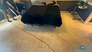 Vacuuming Bedroom Thoroughly