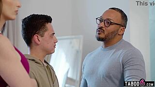 why watch stepson fuck hot latina stepmom while cuckold husband waits?