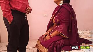 Bank Manager Pounds Chubby Indian Housewife Doggy for Loan Payback