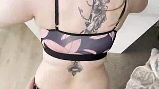 stepmom's wet pussy waits for stepson's huge cock after hubby leaves for work