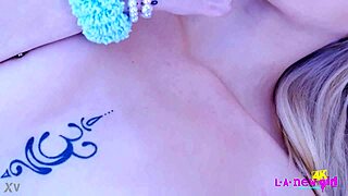 wanna see cute blonde teen strip naked for daddy's close-up photoshoot?