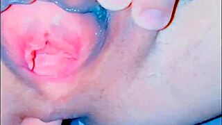 Sexy homemade couple films close-up milf anal pounding