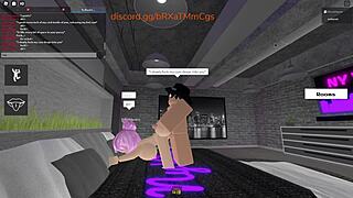 Horny virgin student ravages roblox teacher in fierce fuck session