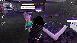 Horny virgin student ravages roblox teacher in fierce fuck session