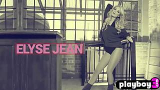 big tits blonde babe exposes perfect natural tits in ripped clothes!