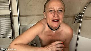 my horny bath time turns into wet pussy fingering frenzy