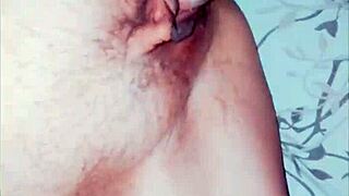 Sexy homemade couple films close-up milf anal pounding