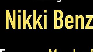 Super Sensual Blonde Nikki Benz Bra Removal at Park!