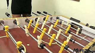 Black Haired Milf Deepthroats Monster Cock Till Daddy's Cum Explodes on Her Face!