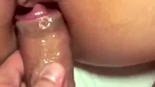stepmom's big ass takes hardcore anal cum closeup