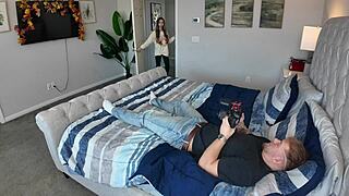 Busty Breezy Bri's Raw Backstage Sex Action!