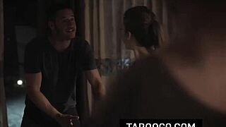 boss's husband fucks my ass as busty lena paul milf