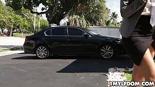 lucky stud face fucks blindfolded hot milf deep