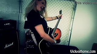 Vicky Vette Drowns Big Boobs in Massive Cum Loads