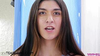 tell me about your first time, college brunette?