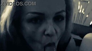 Sensual Blonde Milf Deepthroats Perfect Huge Cock Dress