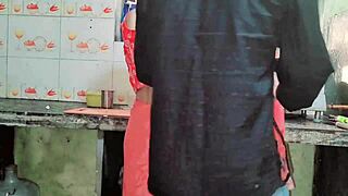 Horny Student Begs Bhabhi Kitchen Fuck Hardcore