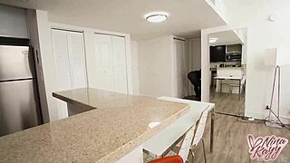 Special Agent Sa Jay spies on pawg Nina Kayy riding big cock