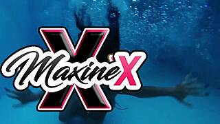 Maxine X Vibes Clit While Nyssa Nevers Fists Her Pussy Deep!