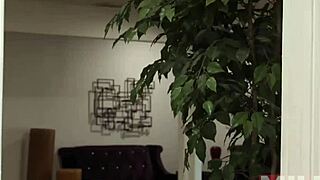 hot milf neighbor's huge ass glazed in sneaky cumshot blast