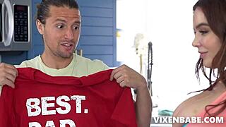 stepmom tempts steps on with huge natural tits sucking tease?