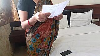 Indian bhabhi seduces devar in saree for outdoor doggy fuck.