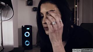 Trans Dominatrix Casey Kisses Teases And Fucks Busty Milf