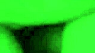 Sexy submissive brunette bombshell rides muscular husband's huge cock in lingerie