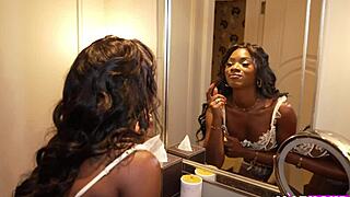 bride cheats wedding night cucks husband interracial rough fucking cum covered