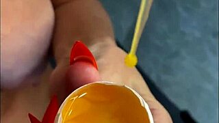 milf mommy handjobs monster cock with eggs food insemination