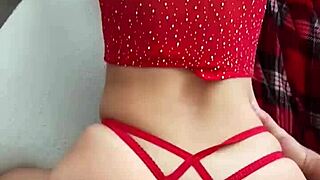 POV Cute Blonde Mature Rides Couch Cowgirl Then Doggy Cumshot