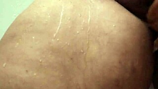 big ass latina milf squirts hard masturbating in shower tight pussy