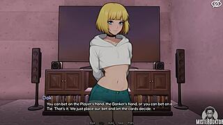 bunkered with cute femboy dildo play cumshot on small tits shemale fun