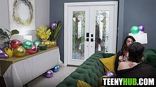 breeding party with busty british milf elise london 😈🍆💦 pov taboo fun!