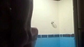 voyeur films busty colombian milf's big clit hairy pussy fucked doggystyle in motel!