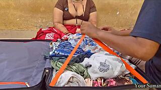 pov: helping stepmom pack for her trip