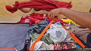 pov: helping stepmom pack for her trip