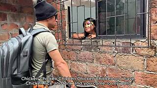 whoa, hot latina milf fucks stranger raw in amateur fetish roleplay! 🔥😈