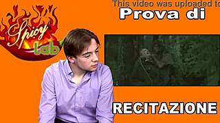 she shows up for casting and they drain his balls twice