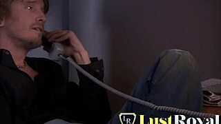 curly-haired naughty milf babe begs for monster cock slamming her pussy outdoors