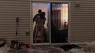 Ever Wonder How It Feels Being Watched While Your Milf Wife's Pussy Gets Creampied on Christmas Eve?