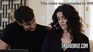 brunette housewife caught then fucked hard by it guy